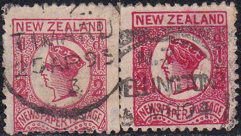 New Zealand #P4 Used Two Shades