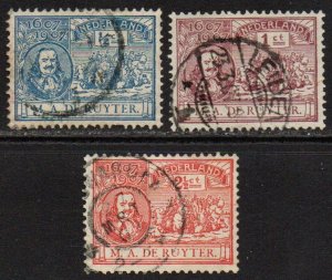 Netherlands Sc #87-89 Used