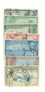 Barbados #216-222