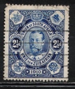 SOUTH AFRICA Scott # 1 Used - KGV - Corner Creases