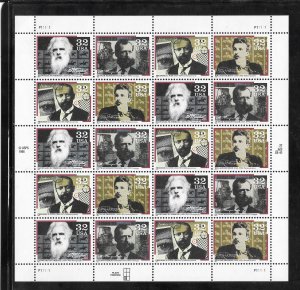 #3061-64 MNH Sheet