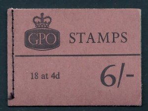 QP35 6/- GPO Machin booklet - Apr 1968 UNMOUNTED MINT/MNH 