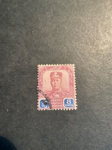 Stamps Malaya-Johore Scott #81 used