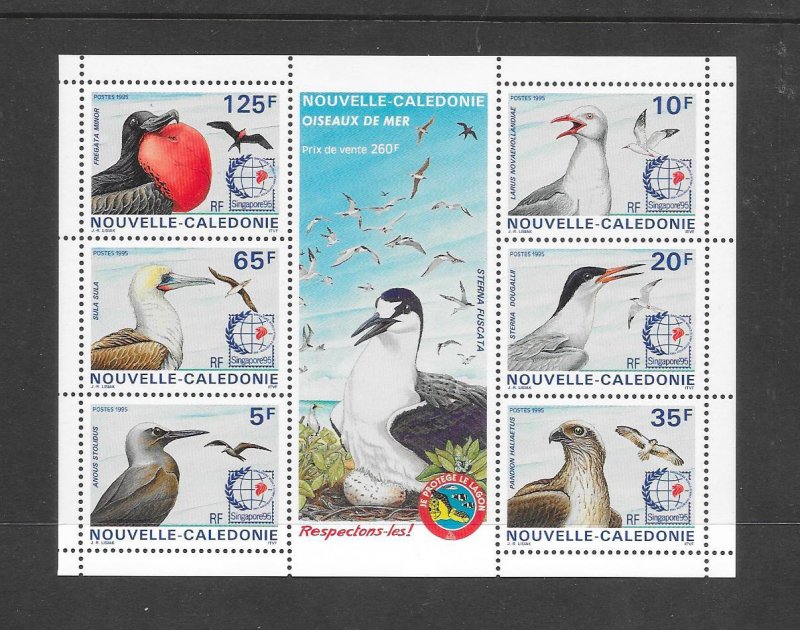 BIRDS - NEW CALEDONIA #723a  MNH