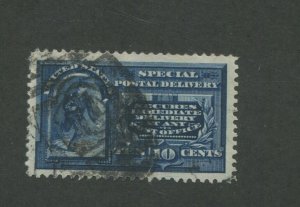 United States Special Delivery Postage Stamp #E4 Used Jumbo Margins