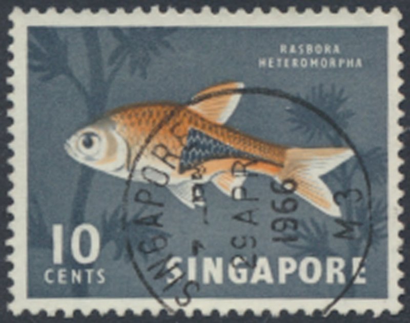 Singapore   SC#  57   Used  Fish  Marine Life  see details & scans