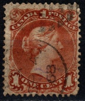 Canada #22 F-VF Used CV $150.00 (X4359)