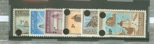 New Zealand #OY37-OY42v Unused Single (Complete Set)