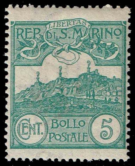 San Marino #42 Mt. Titano; Unused (11.00)