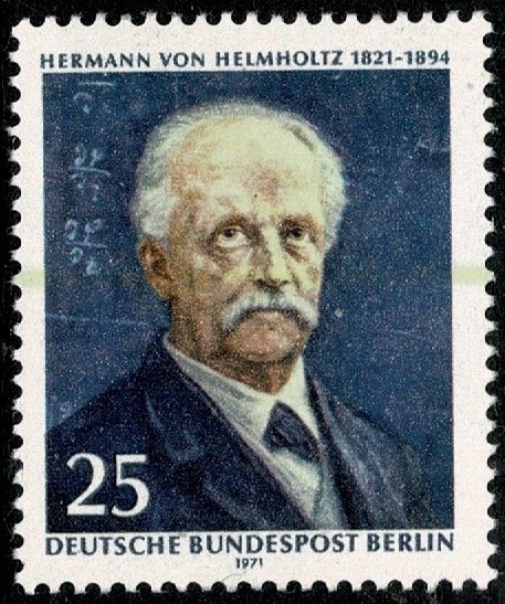 GERMANY BERLIN 1971 150th ANNIVERSAY of HELMHOLTZ MINT (NH) SG B394 P.14 SUPERB