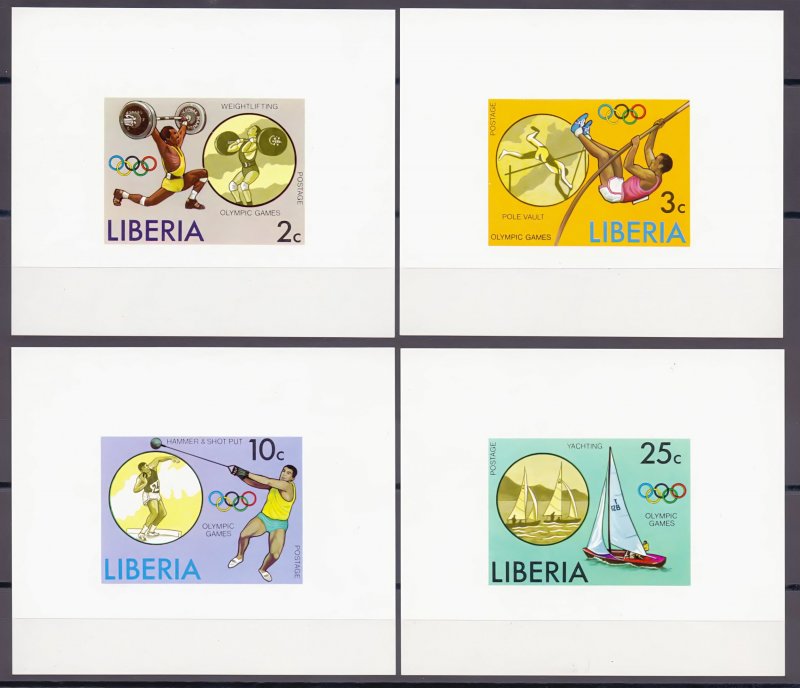 Liberia. 1976. 990B-95B BL80B 6LB. Sports OI. MNH.