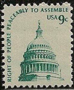 1591 9c Capitol Dome Mint NH OG