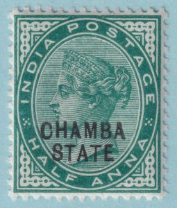 INDIA - CHAMBA STATE 1  MINT NEVER HINGED OG ** NO FAULTS VERY FINE! - GRP