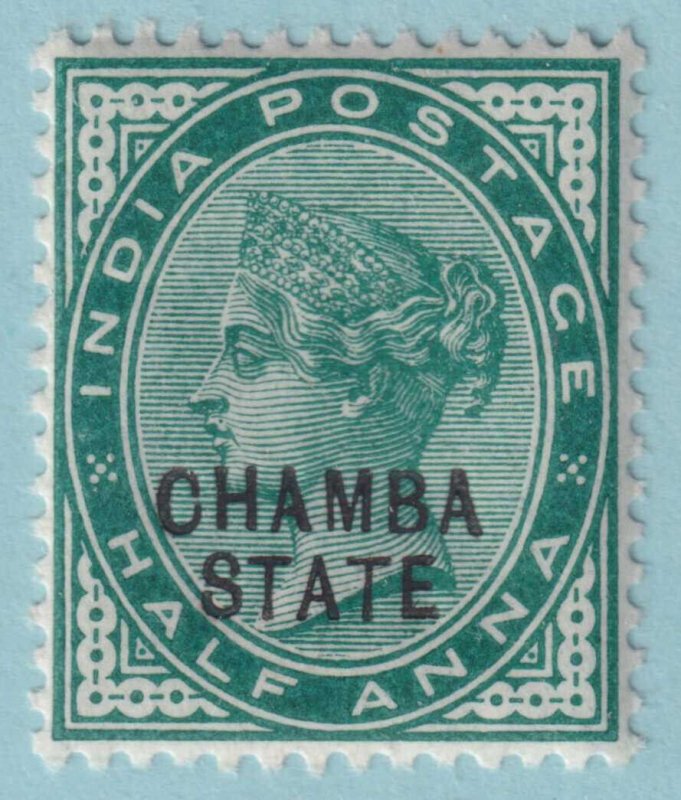 INDIA - CHAMBA STATE 1  MINT NEVER HINGED OG ** NO FAULTS VERY FINE! - GRP