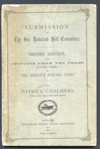 Patrick Chalmers Booklet on The Adhesive Postage Stamp
