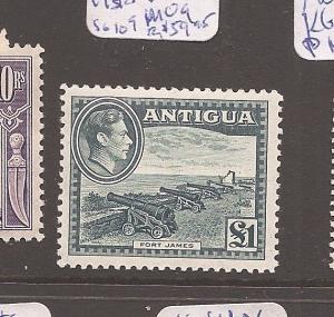 Antigua 1948 KGVI £1 SG 109 MOG (4ccq)