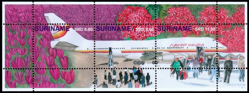 Surinam Scott 1477 (2014) Surinam Airways SS, Mint NH VF C