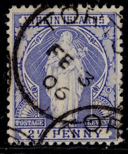 BRITISH VIRGIN ISLANDS QV SG45, 2½d ultramarine, VERY FINE USED. CDS