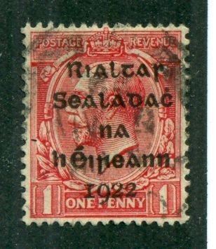 Ireland 1922 #2 U SCV(2022)=$1.35