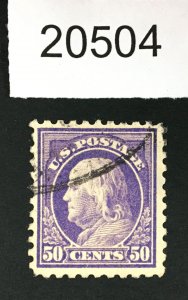 MOMEN: US STAMPS # 440 USED LOT # 20504