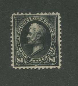 1894 United States Postage Stamp #261 Used VF Faded Postal Cancel