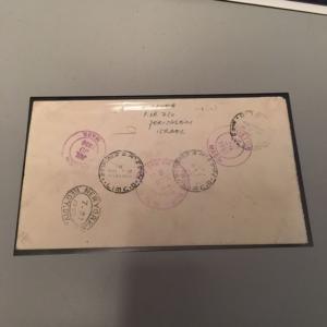 Israel Scott #C1-6 1st Airmails Full Tabbed Set on First Day Covers!!