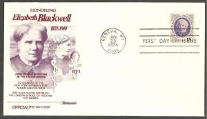 US Cat #1399, Blackwell, FDC*-