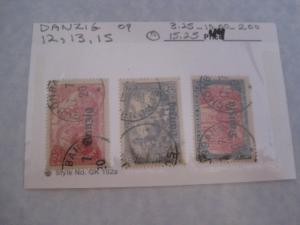 Danzig #12,13,15 Used SCV $15.25