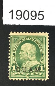 MOMEN: US STAMPS GUAM # 1 MINT OG H LOT #19095