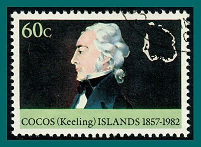 Cocos 1982 Annexation, 60c used #84,SG81