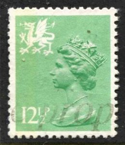 STAMP STATION PERTH Wales #WMH19 QEII Definitive Used 1971-1993