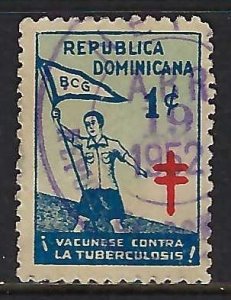 Dominican Republic RA12a VFU NOT IN SCOTT'S 39G-3