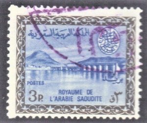SAUDI ARABIA SCOTT #395 USED 5p 1966-76