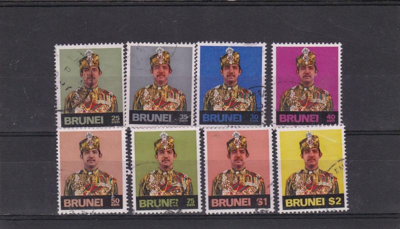 brunei used  stamps ref 13305