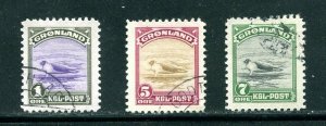 GREENLAND 1945 Sc 10 - 12 Used Very Fine CV $127.50