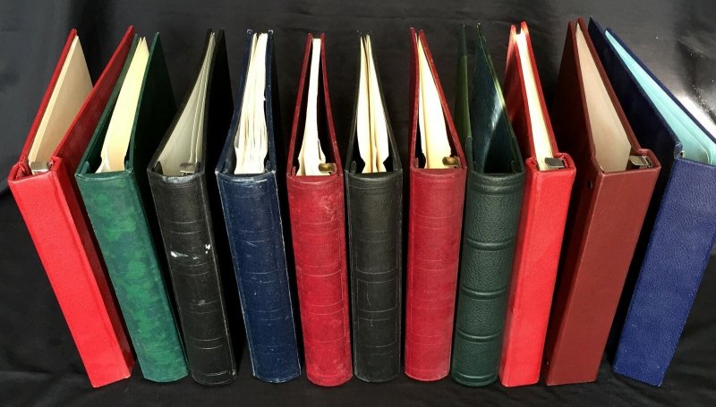 Exeter Devon Two Ring Binders x 11+Some Pages.(9kg)K35