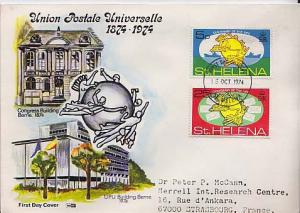 St. Helena, First Day Cover, U.P.U. Universal Postal Union