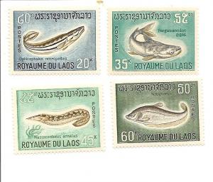 Laos 148-151 MNH