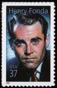 SC#3911 37¢ Legends of Hollywood: Henry Fonda (2005) SA