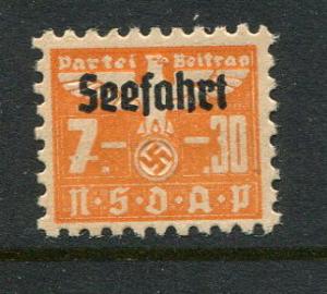 Germany party Dues NSDAP 7 + 3  Seefahet