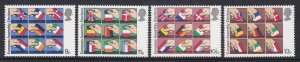 859-62 Flags MNH