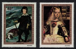 Dahomey UNICEF Paintings of Children 2v 1971 MNH SG#452-453 MI#467-468