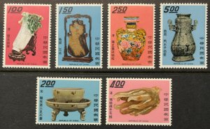 China Republic Taiwan Scott 1550-1555 Complete Mint NH Set 1968