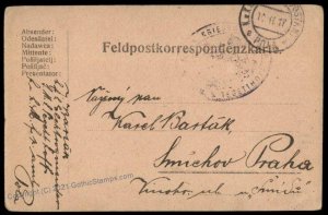 Austria WWI Navy Pola Marine Feldpost SMS Tegetthoff G64021