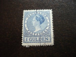 Stamps - Netherlands - Scott# 161- Used Part Set of 1 Stamp