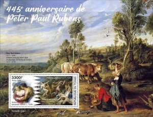 Chad - 2022 Peter Paul Rubens Anniversary - Stamp Souvenir Sheet - TCH220137b1