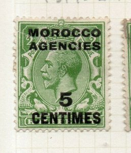 Morocco Agencies French Zone 1919-24 Issue Mint Hinged 5c. Surcharged NW-180624