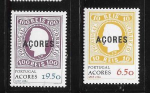 Portugal Azores 1980 Stamp Sc 314-315 MNH A3680