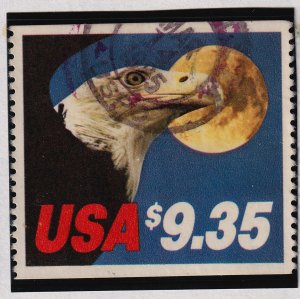 1983 Sc 1909 Eagle Moon $9.35 used single CV $15 from booklet pane (F10