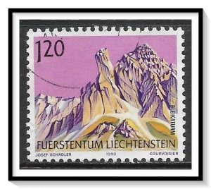Liechtenstein #939 Mountain Types Used